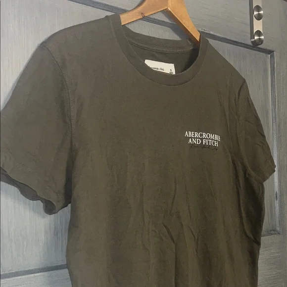 Abercrombie & Fitch Men’s Size Small Green NYC Soft Tee 100% Cotton - Picture 5 of 7